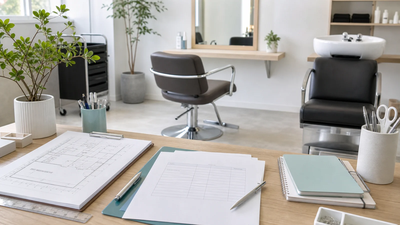 美容所開設届の基本と保健所確認に向けた準備のイメージ